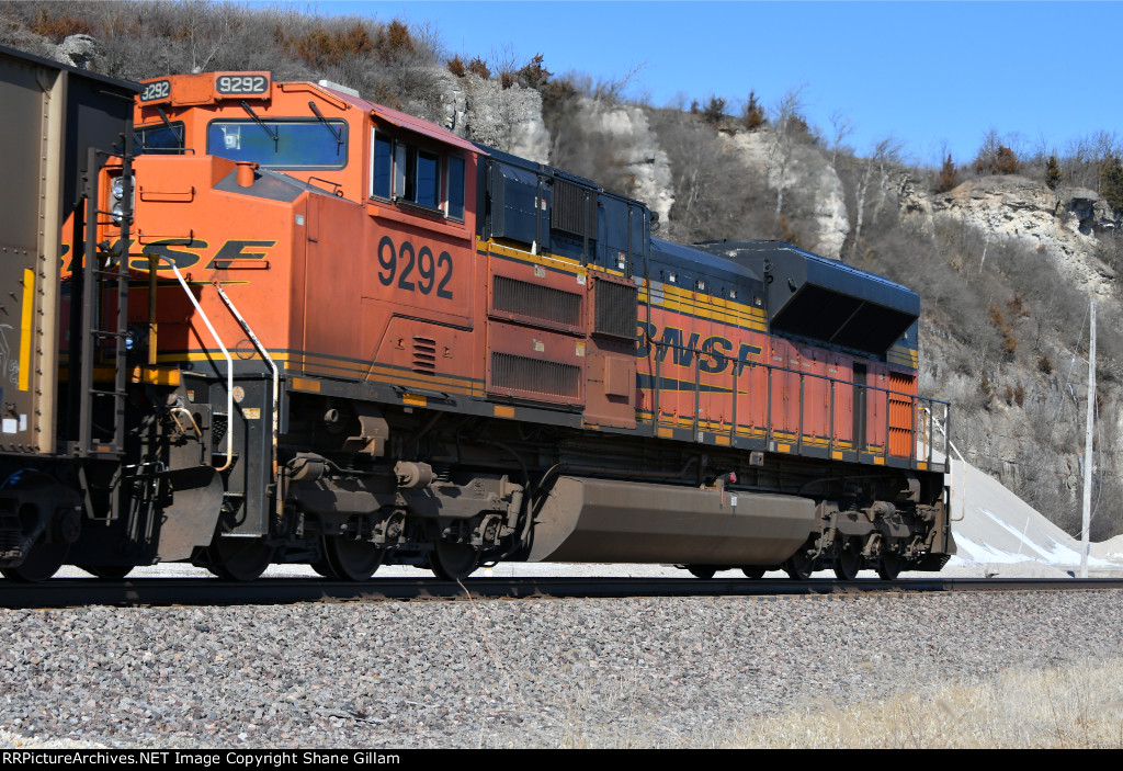 BNSF 9292 Roster shot